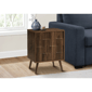 Monarch Specialties Dark Walnut Accent Table - image 1