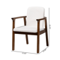 Baxton Studio Miyagi Boucle Upholstered Dining Chair - Set of 2 - image 8
