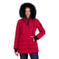 Womens Nautica Puffer Jacket with Faux Fur Hood & Bib - image 4
