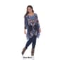 Plus Size White Mark Mixed Print Tunic - image 4