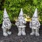 Northlight Seasonal Gardening Gnome Statues - Set of 3 - image 2