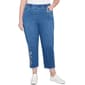 Plus Size Alfred Dunner Scottsdale Embroidered Fringe Jeans - image 1