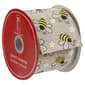 Northlight Seasonal 30ft. Bumblebee Wired Spring Craft Ribbon - image 1