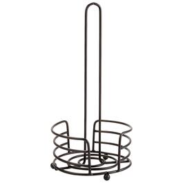 Bombay Wire Paper Towel Holder with Base - Black