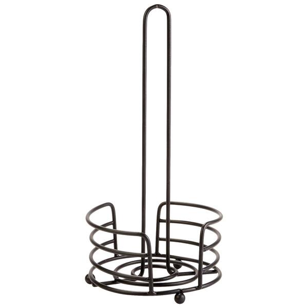 Bombay Wire Paper Towel Holder with Base - Black - image 