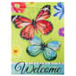 Northlight Seasonal Welcome Butterflies Garden Flag - image 1