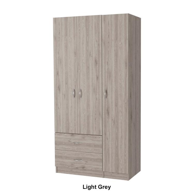FM FURNITURE Eureka 3-Door Armoire