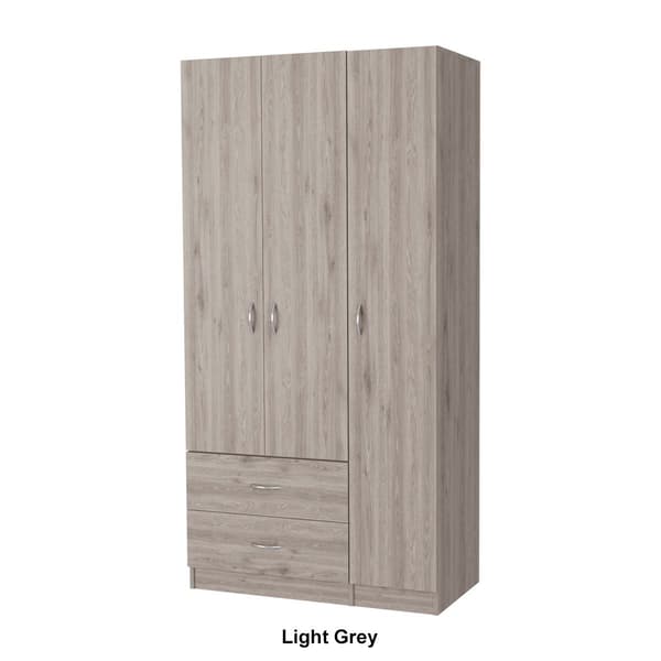 FM FURNITURE Eureka 3-Door Armoire