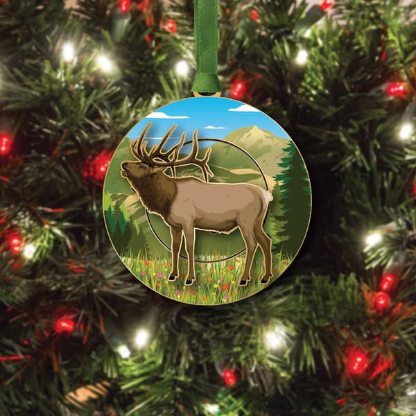 Beacon Design''s Mountain Elk Ornament