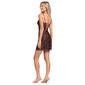 Juniors Blondie Nites Glitter Corset Slim Sheath Dress - image 3