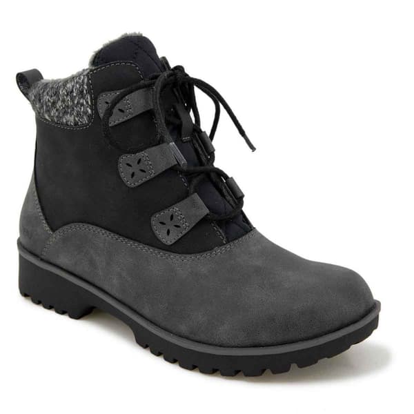 Womens JBU by Jambu Black Stone Ankle Boots
