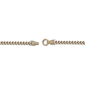 Mens Lynx Gold-Tone Ion Plated Stainless Steel Dragon Bracelet - image 4