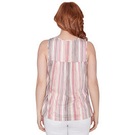 Womens Skye''s The Limit Garden Party Sleeveless Blouse