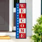Northlight Seasonal Americana Welcome Metal Porch Board Sign - image 1