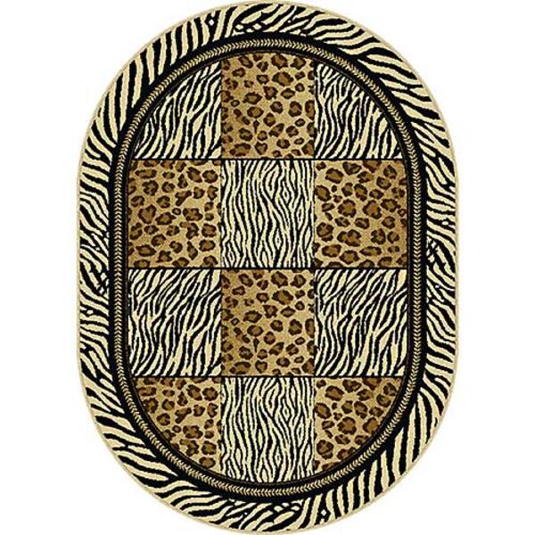 Tayse Laguna Macie Oval Area Rug - Multi - image 