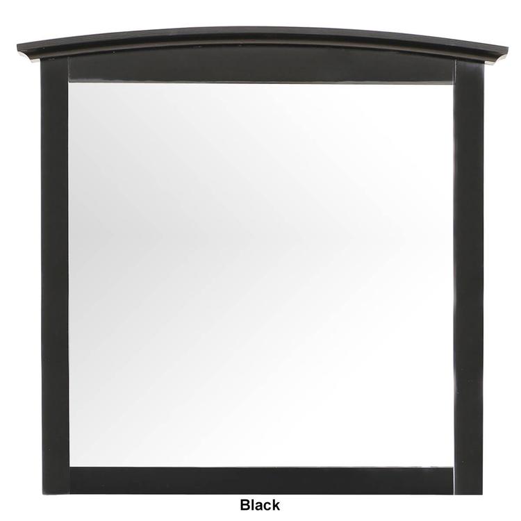 Passion Furniture Classic Rectangle Dresser Mirror - 37x35