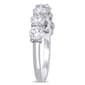 14kt. White Gold 1 3/4ctw. Lab Grown Diamond Band - image 2