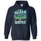 Mens Encore I Bleed Seattle Hooded Sweatshirt - image 1