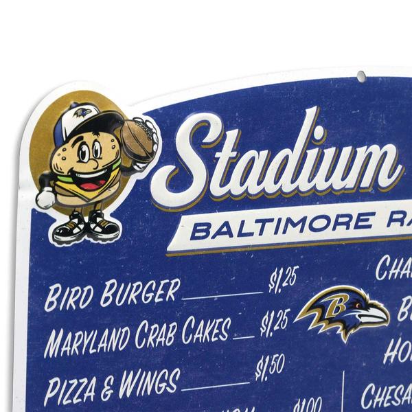 Open Road Ravens Stadium Grill Wall Decor