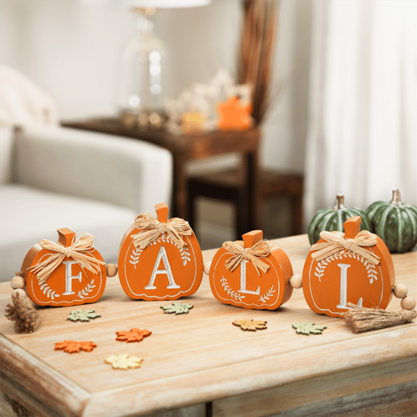 Northlight Mini Pumpkins Wooden Fall Harvest Sign - 22in.
