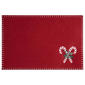 Candy Cane Felt Placemat - image 1