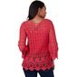 Plus Size Skye''s The Limit Contemporary Solid 3/4 Sleeve Top - image 2