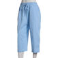 Womens Hasting & Smith Crinkle Tie Front Capri Pants - image 1