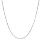 Sterling Silver Diamond Cut Box Chain Necklace - image 1