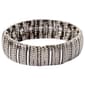 Design Collection Silver-Tone Stretch Bracelet - image 1