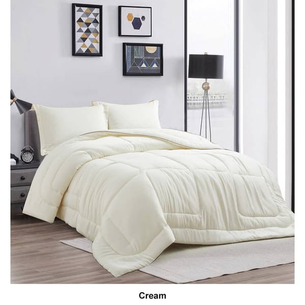 PeaceNest All Season Satin Down Alternative Comforter Set