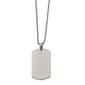 Mens Gentlemen's Classics&#40;tm&#41; Rounded 2mm Edge Dog Tag Necklace - image 1