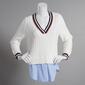 Womens Tommy Hilfiger Sport Solid 2Fer Cricket Sweater - image 1