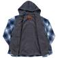 Mens Mountain Ridge Flannel Chest Protector Jacket - Light Blue - image 2