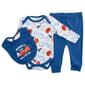 Baby Boy (NB-9M) baby views(R) 3pc. Sports Bodysuit Set - image 1