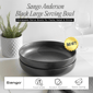 Sango Anderson Black 10in. Large Ceramic Serving Bowl - Set of 2 - image 2