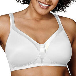 18 Hour Silky Soft Smoothing Wirefree Bra White 42C by Playtex