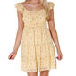 Juniors No Comment Whimsical Ruffle Tiered A-Line Dress - image 3