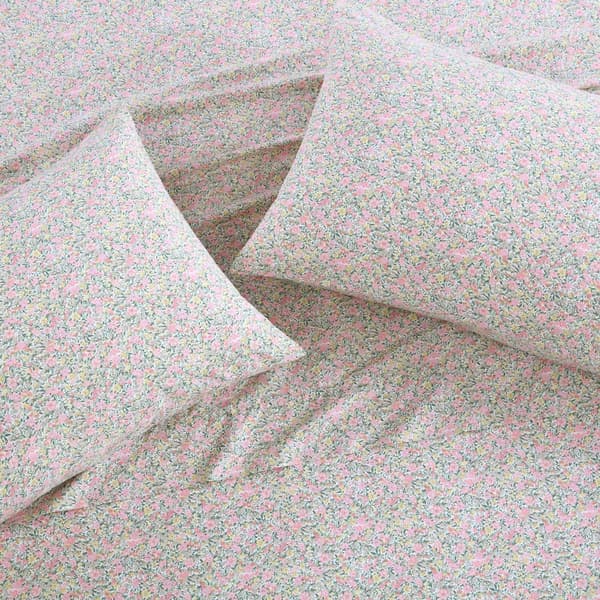 Laura Ashley Loveston 100% Cotton Floral Sheet Set