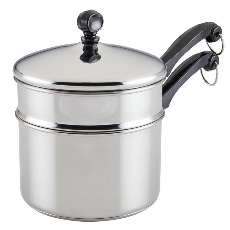 Farberware Classic Series 2qt. Double Boiler and Saucepan