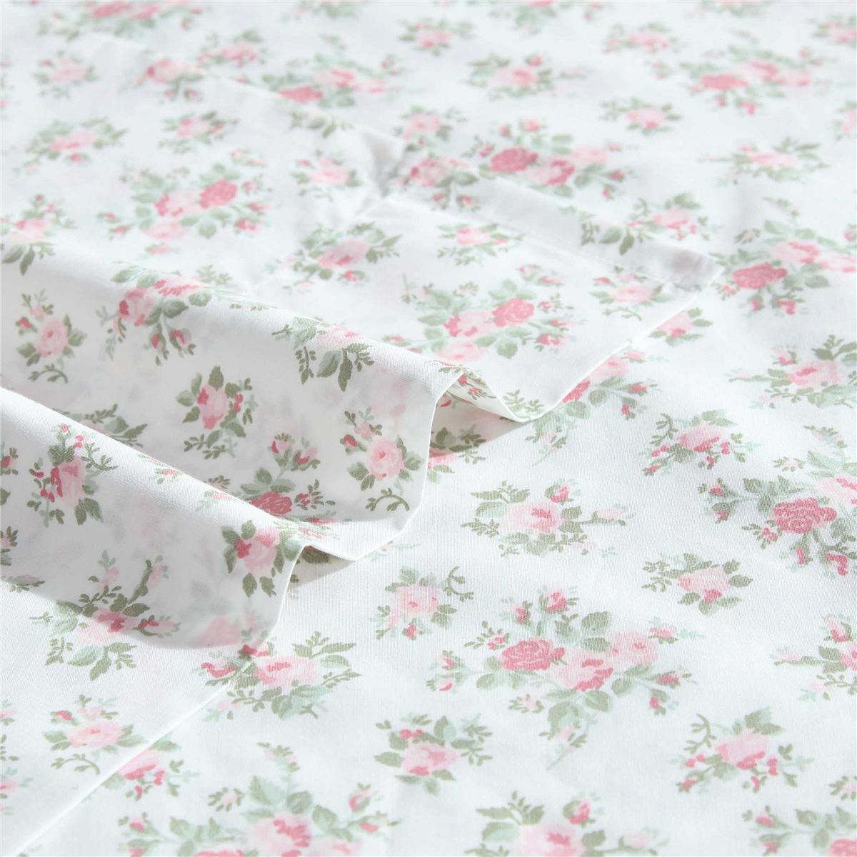 Laura Ashley® Leanna Rose Percale Sheet Set