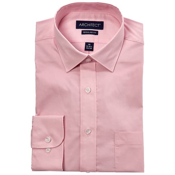 Mens Architect(R) Performance Regular Fit Dress Shirt - Orchid Pink - image 
