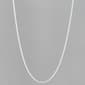 Design Collection Silver Plated Rope Necklace - image 1