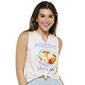 Juniors No Comment Washed Color Block Fresh Peaches Tank Top - image 2