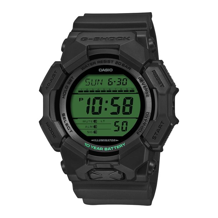 Mens G-Shock Green/Black Digital Watch - GD010BEG-1