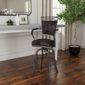 HH2 Home Bridgetown Tilt Upholstered Bar Height Swivel Stool - image 1