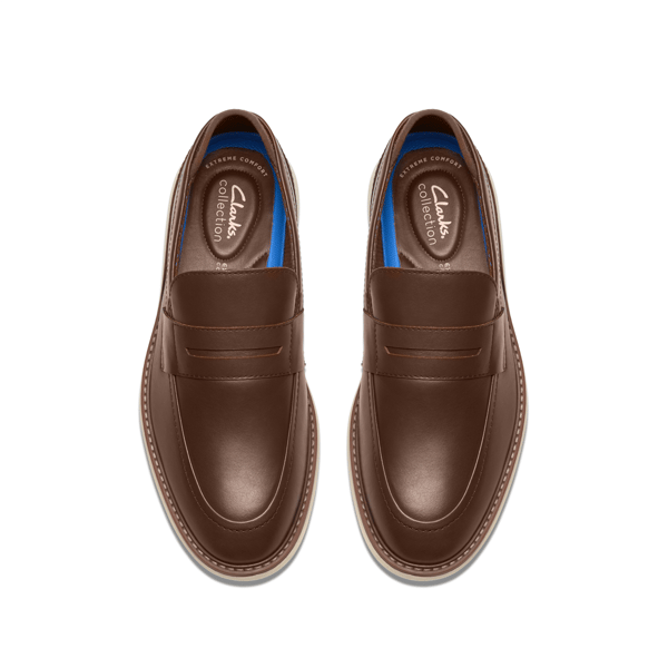 Mens Clarks Collection Brantin Loafer Shoes