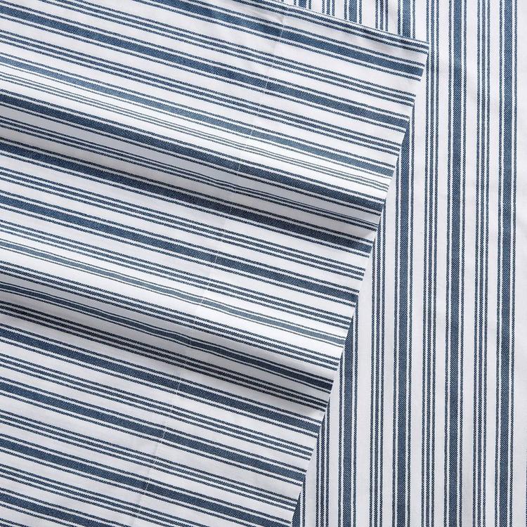 Nautica Coleridge Stripe Cotton Percale Sheet Set