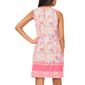 Womens MSK Sleeveless Floral Keyhole Back Shift Dress - image 2