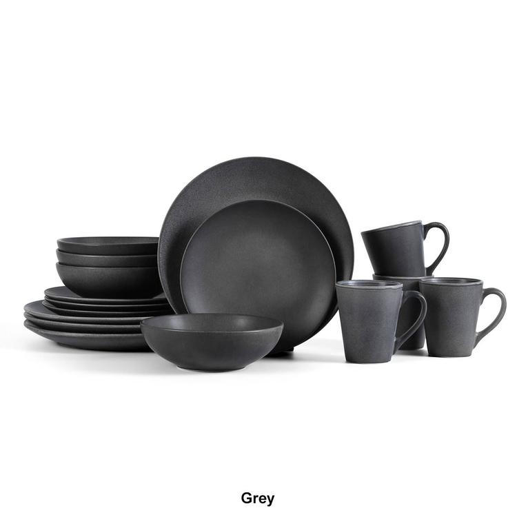 Stone Lain Grao 16pc. Stoneware Dinnerware Set
