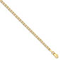 Gold Classics&#8482; 2.4mm. Concave Anchor Chain Necklace - image 2